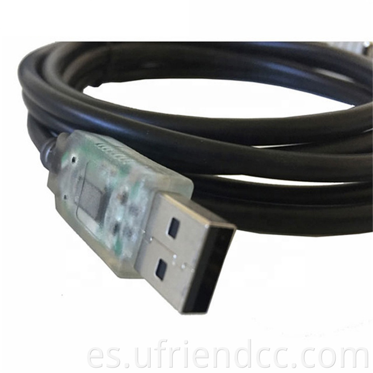 Alta satisfacción FTDI FT232RL USB a DB25 Pin RS232 para cable de programación